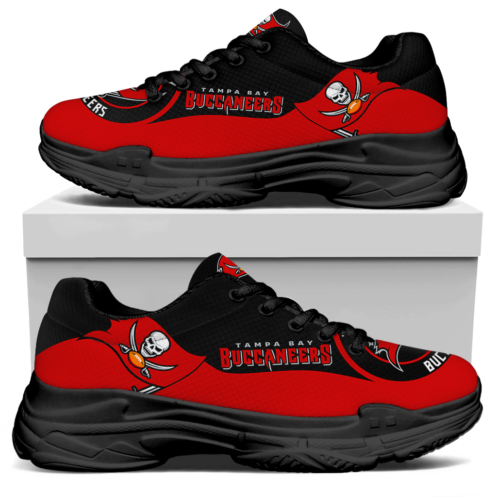 Men's Tampa Bay Buccaneers Edition Chunky Sneakers With Line 001